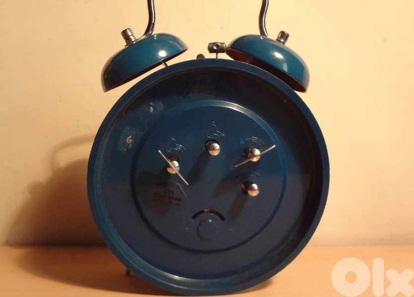 Vintage Disney Mickey Minnie bells alarm clock working good 1