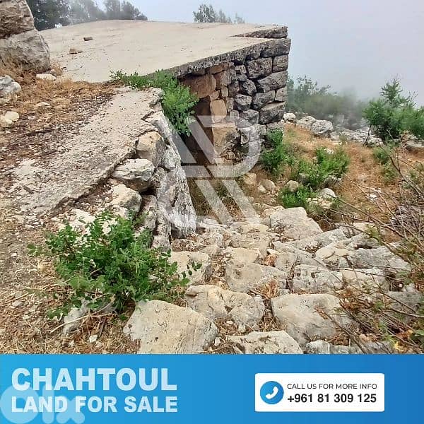Land for sale in chahtoul - أرض للبيع في شحتول 4