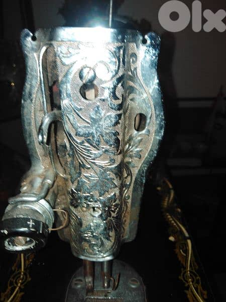 Mercedes antique sewing machine original 3
