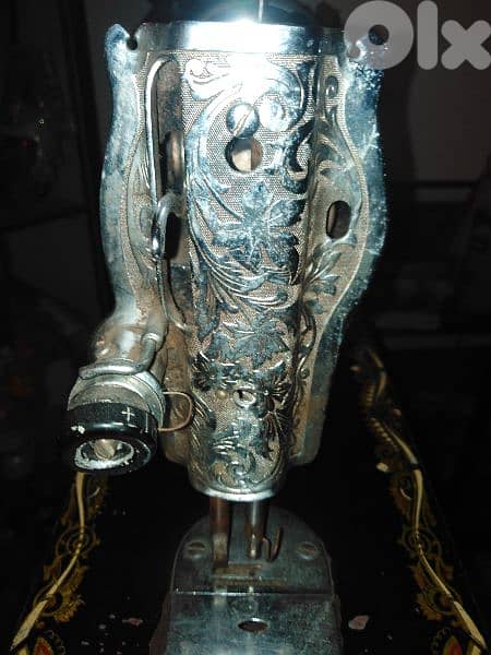 Mercedes antique sewing machine original 8
