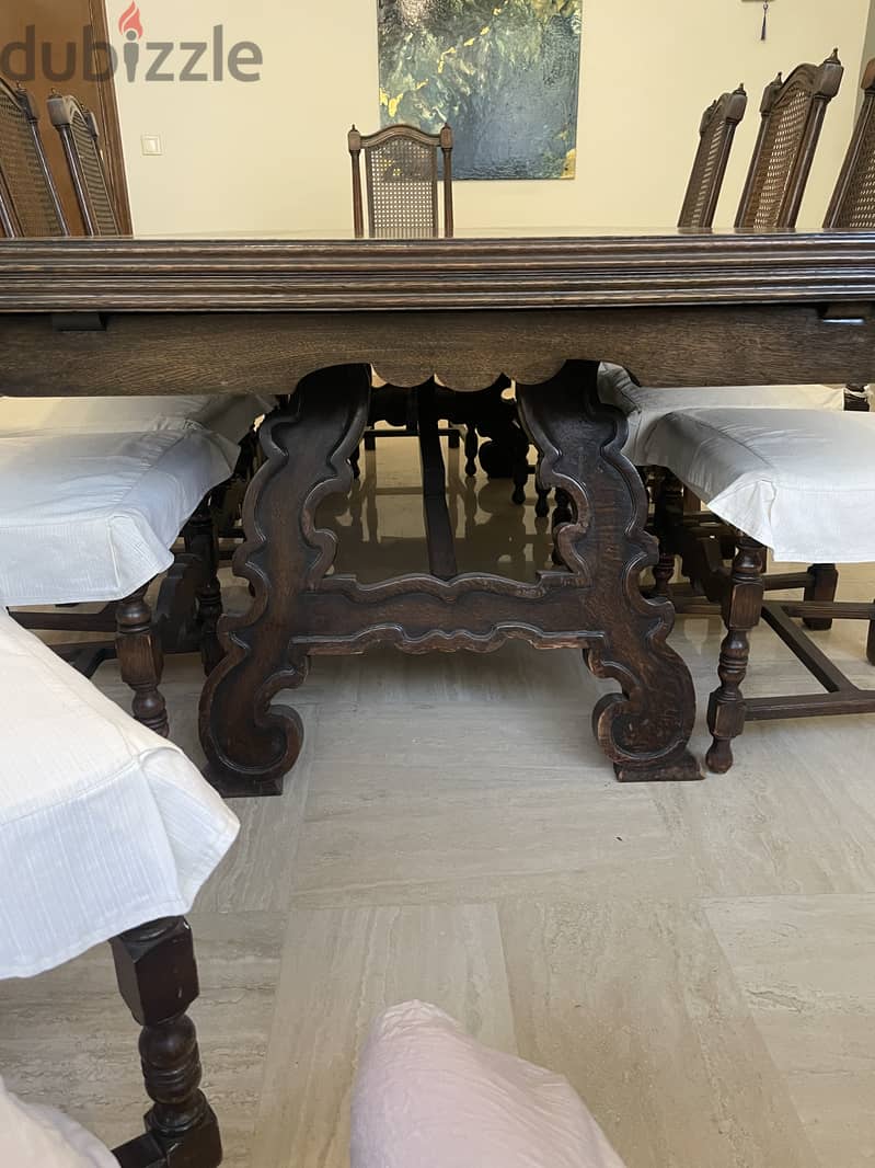 3 m Dining set 6