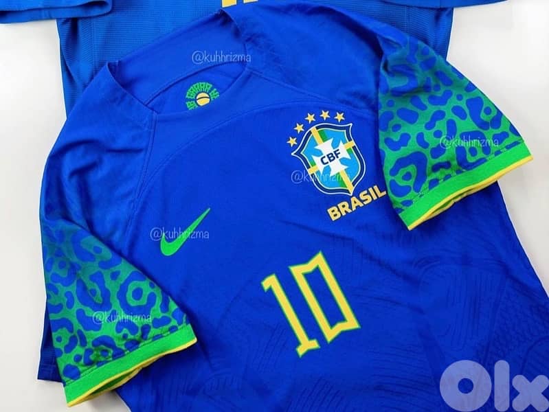 neymar jr 10  brasil Third world cup  2022 nike kit 0