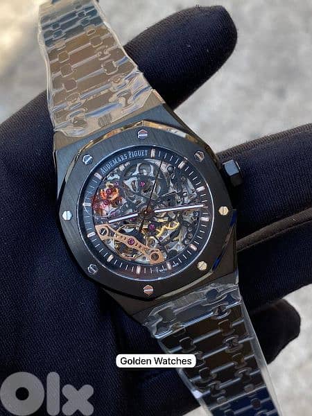 Audemars Piguet Skeleton Black 1