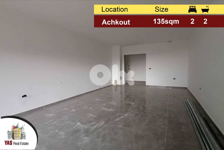 Achkout 135m2 | Luxury | Modern | Mountain View | D 0