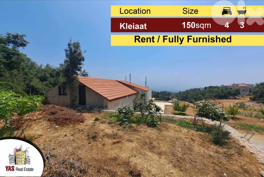 Kleiaat 150m2+1500m2 terrace/Garden | Detached House | Rent | D 0