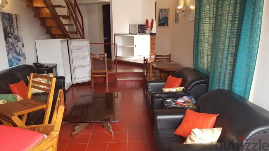 85Sqm + Terrace |Furnished Duplex Chalet For Rent In Jounieh |Sea View 1