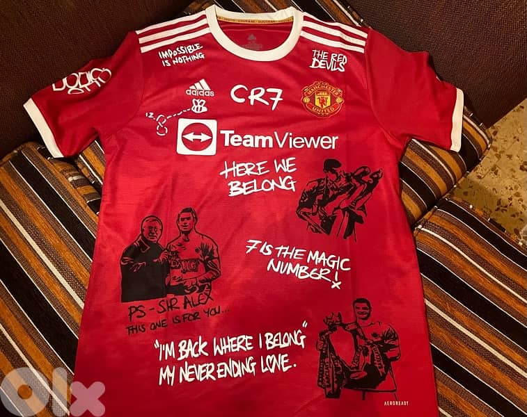 ronaldo manchester united adidas trophies special edition kit 0