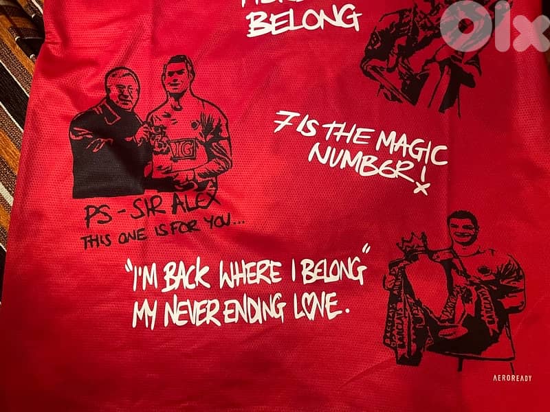 ronaldo manchester united adidas trophies special edition kit 3