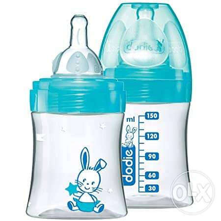 Dodie feeding bottles set for baby girls & boys (150mL, 270mL & 330mL) 4