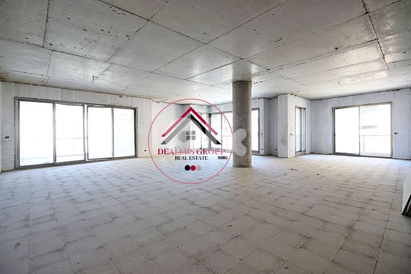 Core and Shell Apartment for sale in Downtown Beirut 0