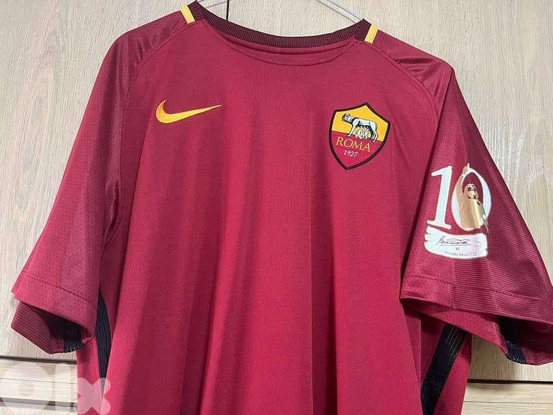 Roma last season 2017 of the legend ToTTi 10 nike signature jersey 5