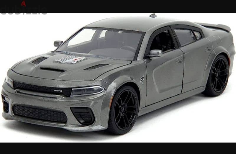 Dodge Charger SRT Hellcat (Fast X) diecast car model 1:24. 0