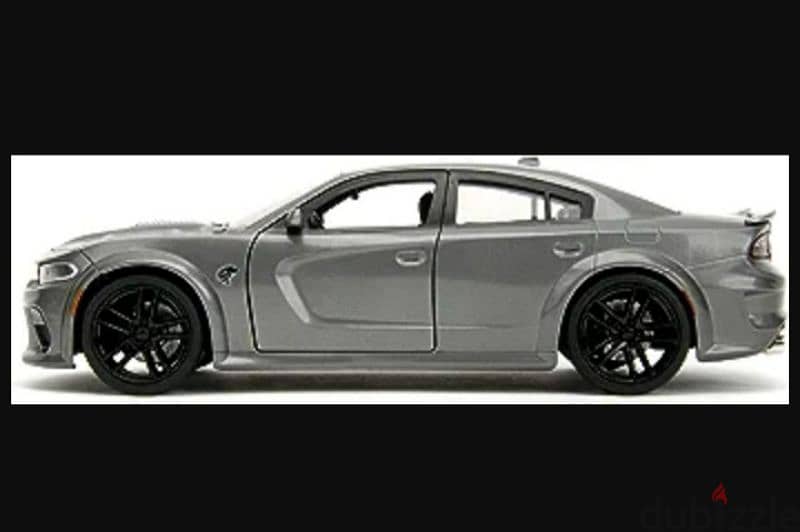 Dodge Charger SRT Hellcat (Fast X) diecast car model 1:24. 1
