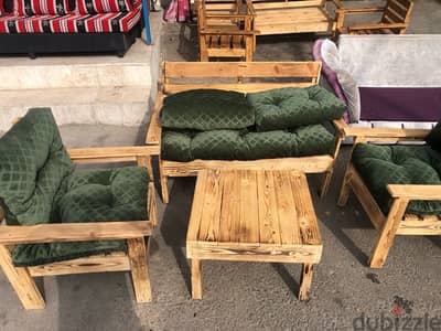 كراسي تراس خشب شوح