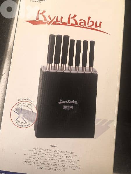 knives set + stand BEEM 0