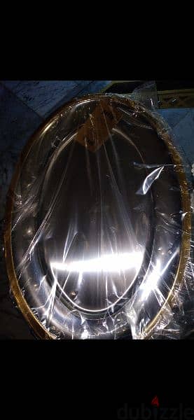 5 large plate / 76046655/ gold plated 4