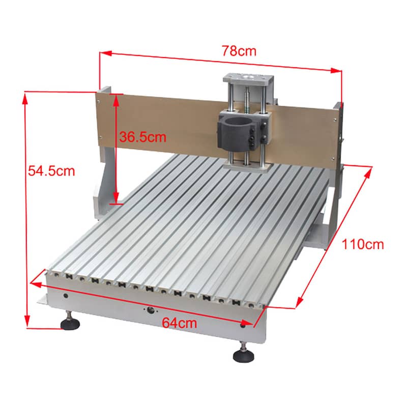 Vyrik CNC 6090 2.2KW 3-Axis - 60x90cm 4