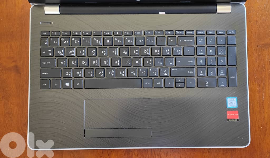 HP laptop with a brand new SSD 1