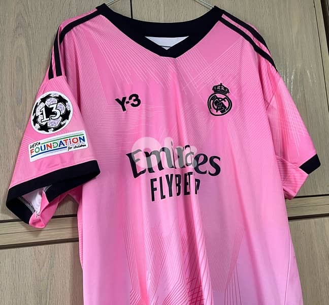 real madrid goalkeeper courtois yamamoto limited edition adidas jersey 3