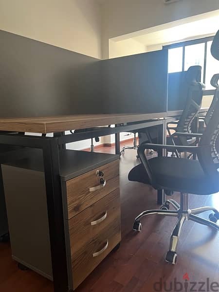 full office furniture not used for quick sale 9
