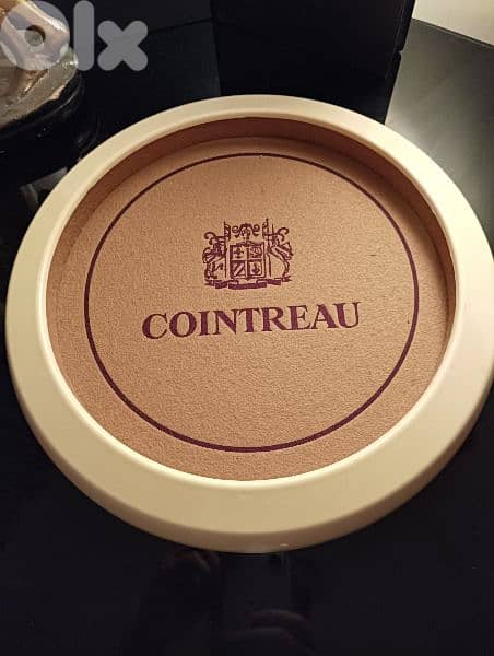 Vintage cointreau cocktail serving tray 1