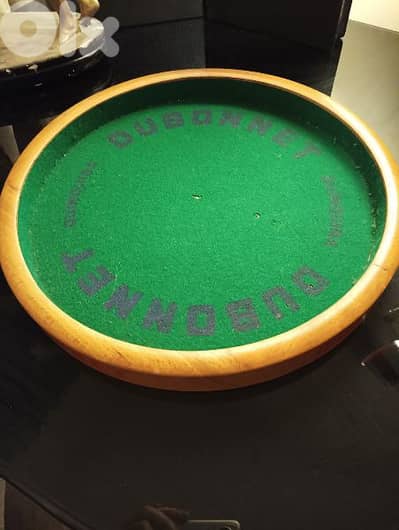 Vintage Dubonnet cocktail serving tray