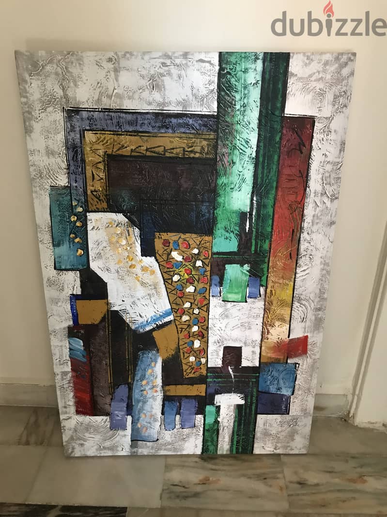 Wall painting on canvas 60*90 0