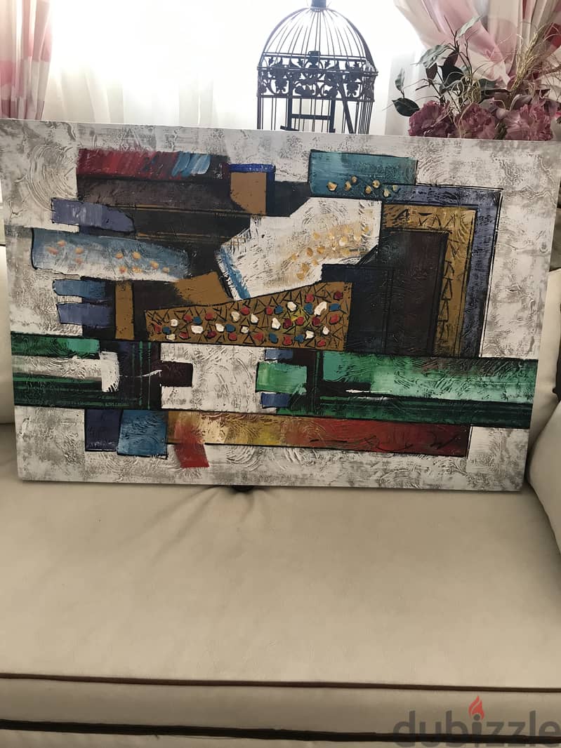 Wall painting on canvas 60*90 1