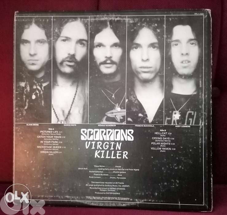 Scorpions - Virgin Killer- 1977 - Vinyl 1