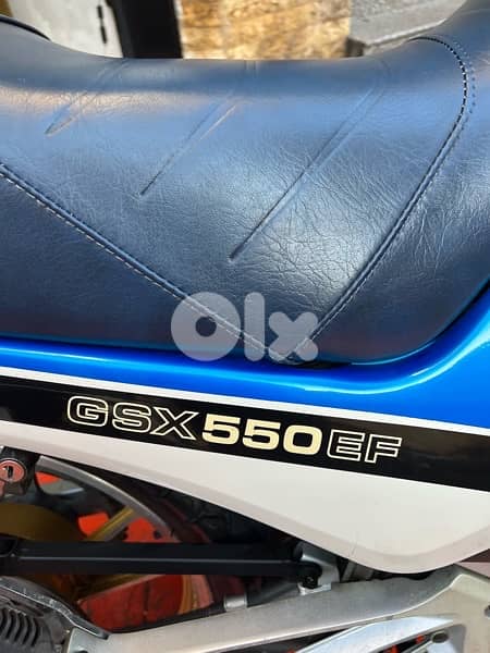 suzuki GSX-EF 550 old school 1987 12