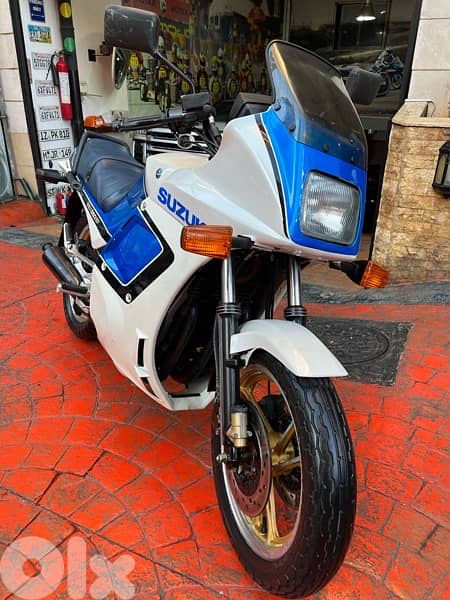 suzuki GSX-EF 550 old school 1987 15