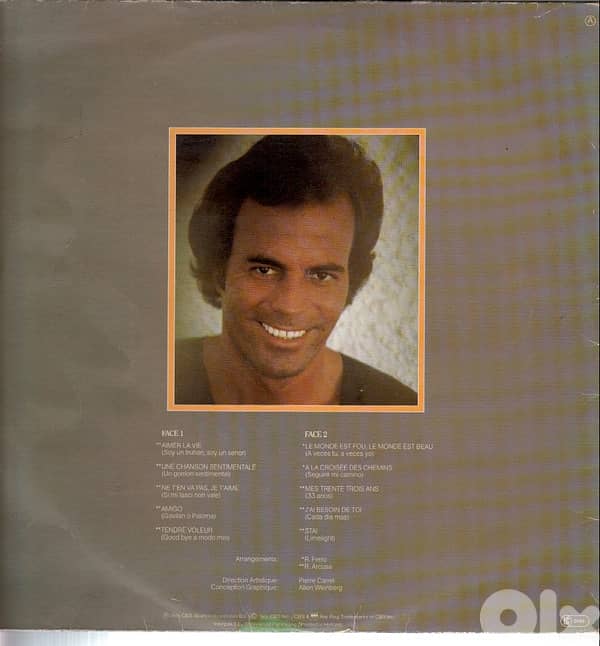 julio "aimer la vie" vinyl lp 1