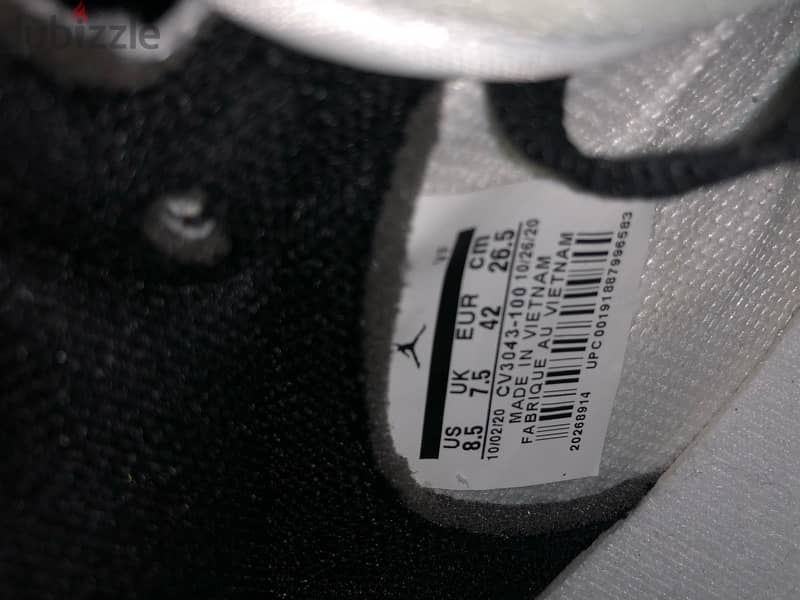 Jordan 1 high OG black Toe 3