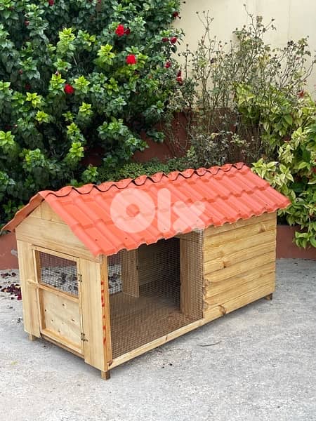All types of dog houses available جميع انواع بيوت الكلاب 8