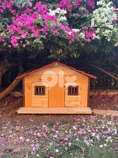 All types of dog houses available جميع انواع بيوت الكلاب 9