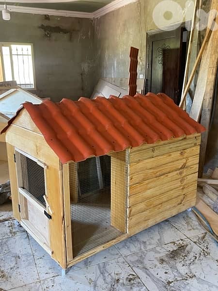 All types of dog houses available جميع انواع بيوت الكلاب 12
