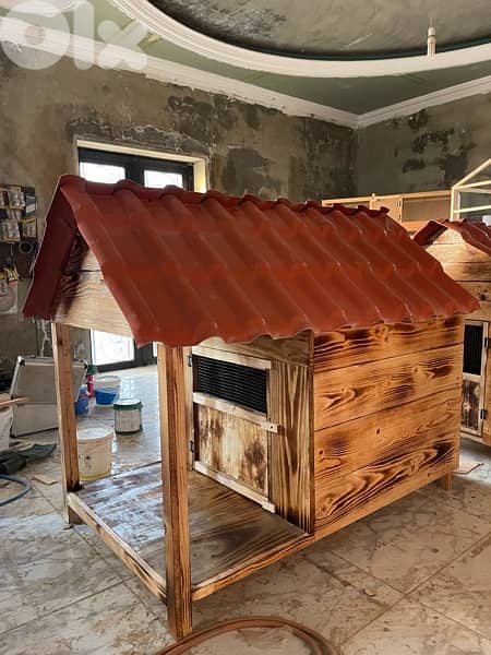 All types of dog houses available جميع انواع بيوت الكلاب 16