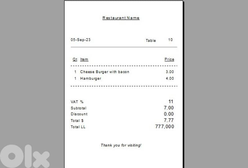 POS for restaurants with tablet app 3