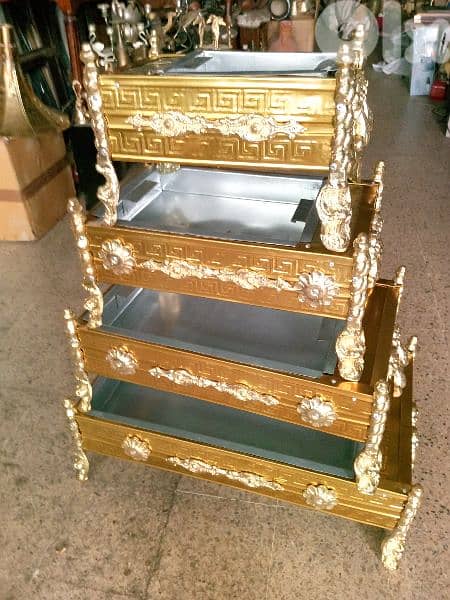 مناقل نحاس 4 قياسات روعة 2