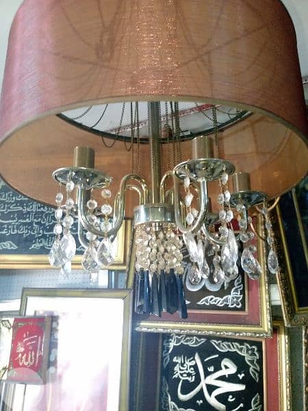 ثرية كروم قديمة مع كريستال 0