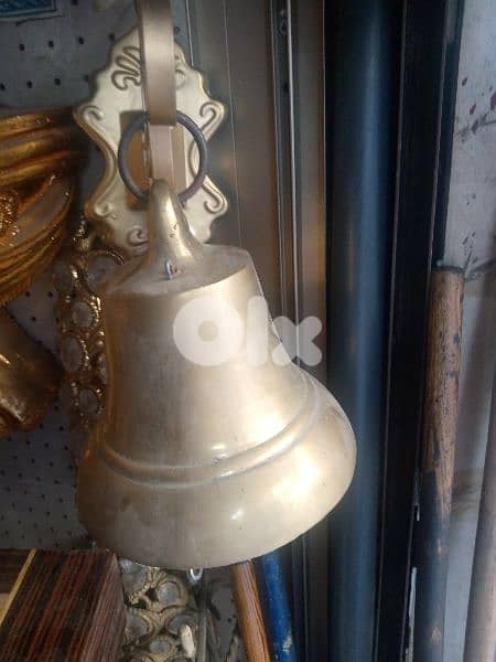 جرس نحاس كبير مع تعليقة 1