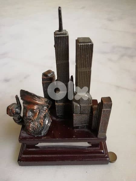 قداحة برجي التجارة العالمية antique 1