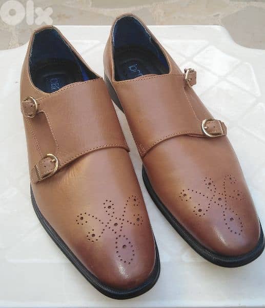 leather shoe size 9.5 43.5 0