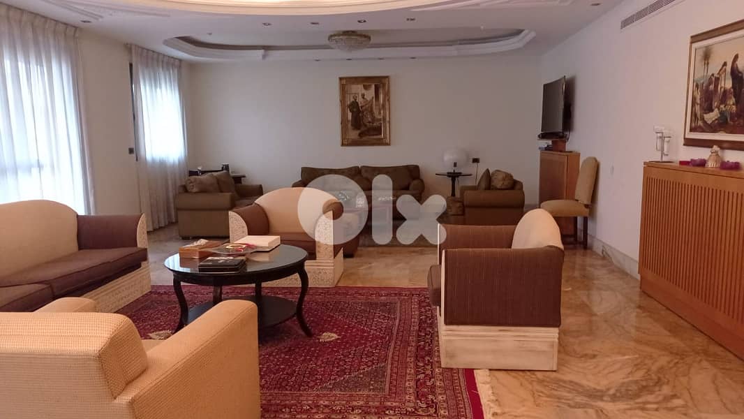 Furnished Penthouse In Ramlet El Bayda (670Sq) 4 Bedrooms (JNR-116) 0