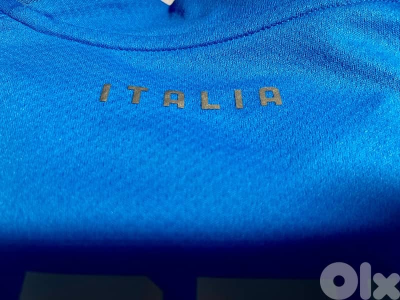 italia finalissima  barella super copa puma jersey 2022 with argentina 4