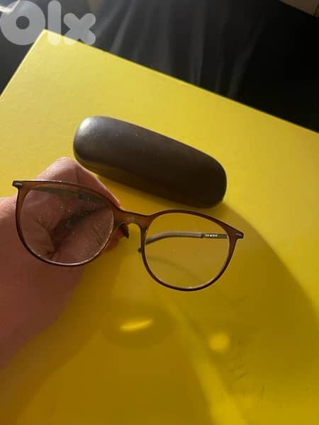 sihouette eyeglasses brown size 48 6