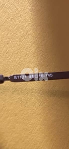 sihouette eyeglasses brown size 48 9