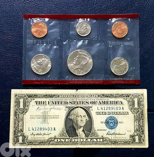 old bank note & proof coins 0
