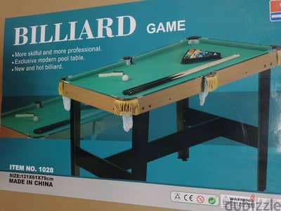Billiard game