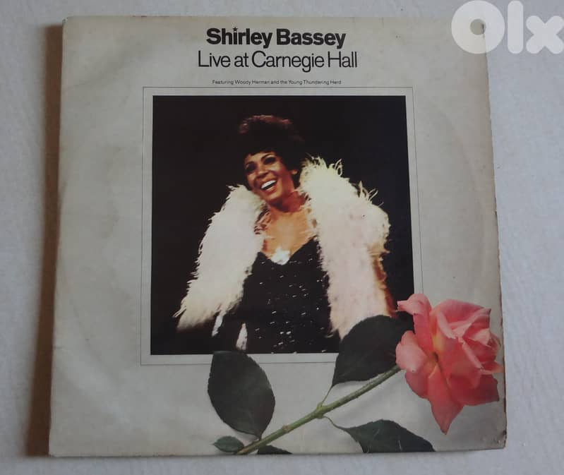 Shirley Bassey live at carnegie hall 2 vinyl gatefold 0